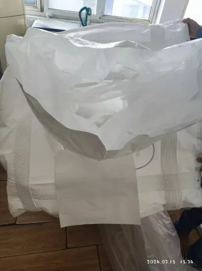 Uncoated Tubular Bulk Bag with PE Liner 95 x 95 x 135 — view 5
