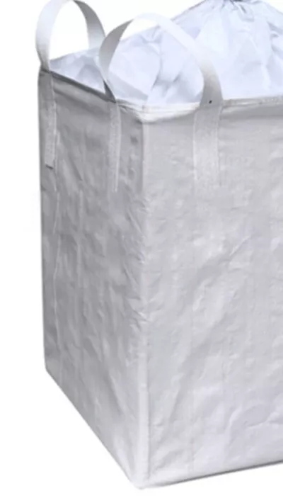 Bolsa circular blanca con parte superior tipo duffle 93 x 93 x 120 — view 5