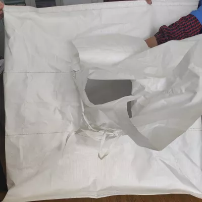 Uncoated U-Panel Baffle FIBC with Side-Seam Loops — view 2
