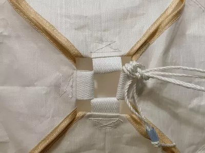 Bolsa contenedora tubular con dos bocas, 90 &times; 100 &times; 135 — view 2