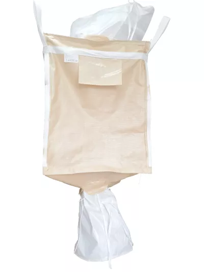 Chemical Powder U-Panel Bulk Bag with PE Liner — view 2