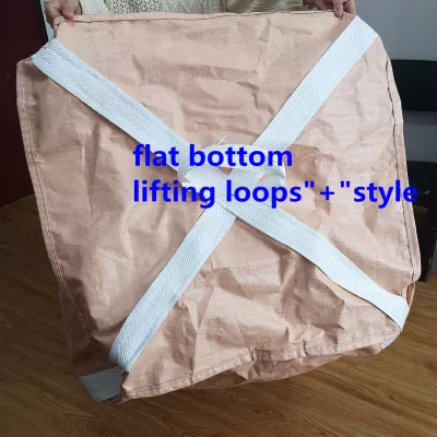 White Tubular Building Sand Bag 80 x 80 x 90 — view 3