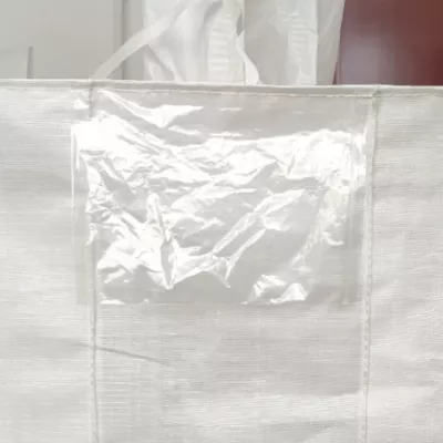 充填スパウト付き白色バッフルバルクバッグ 100 x 100 x 110 — view 5