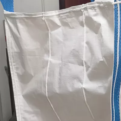 Custom-Color Powder Baffle FIBC with Side-Seam Loops and Dual Spouts — view 6