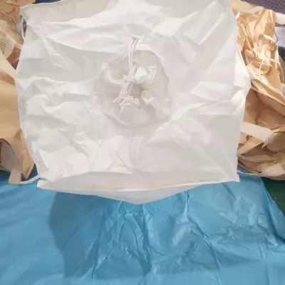 36 &times; 36 &times; 65 U-Panel PP Transport Bag with Spouts — view 2