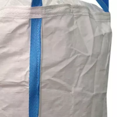 Tubular Cement FIBC with Side-Seam Loops and Dual Spouts — view 6