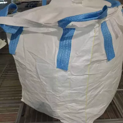 Blue-Loop Industrial FIBC with Safety Stitching and Custom Printing — view 1