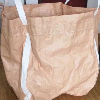 Saco Tubular Bege para Areia 80x80x70 com Topo Aberto — view 5