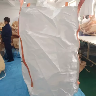 36 &times; 36 &times; 65 U-Panel PP Transport Bag with Spouts — view 3