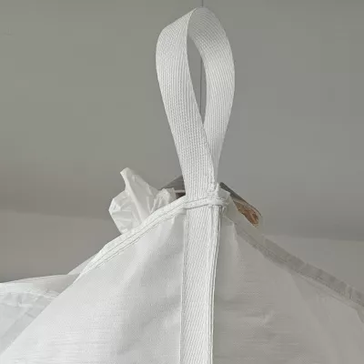 Coated U-Panel Bulk Bag 90 x 90 x 130 in White PP — view 4