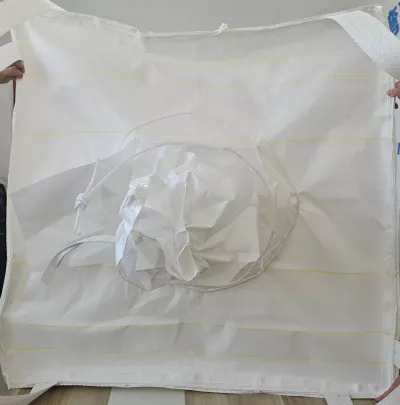 100x100x100 Mehl-Baffle-Bag mit kundenspezifischem Logodruck — view 5