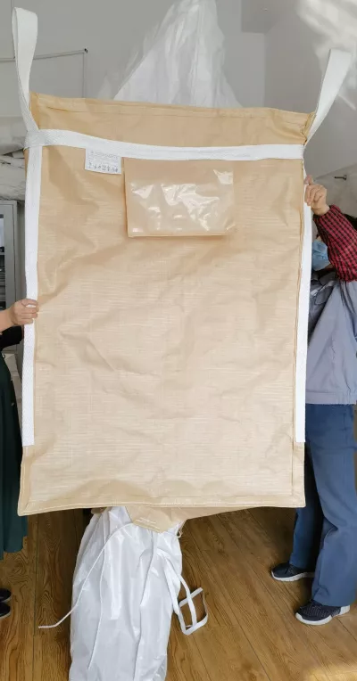 Jumbo bag in PP beige non rivestito 93 x 93 x 120 — view 3