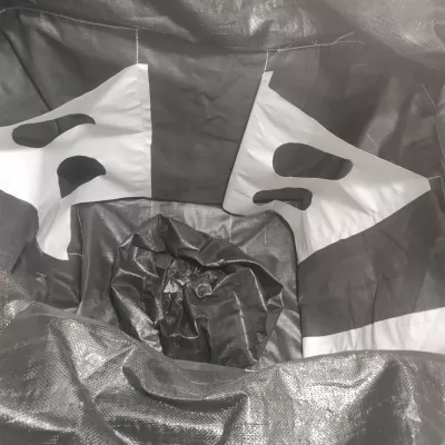 Four-Panel Potato Baffle Bag with Side-Seam Loops — view 4