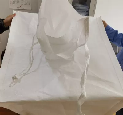 Uncoated Tubular Container Bag 70 x 70 x 80 with Skirt — view 5