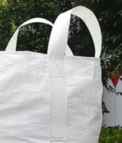 Uncoated Tubular Bag with Safety Stitching and Open Top — view 5