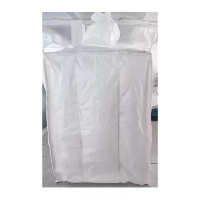 White Polypropylene Baffle Container Bag for Flour Packing — view 2