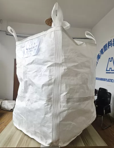 Coated White Tubular Jumbo Bag 90 x 90 x 120 — view 2