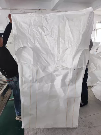 Coated White PP Skirt-Top Bag 90 x 90 x 110 — view 3