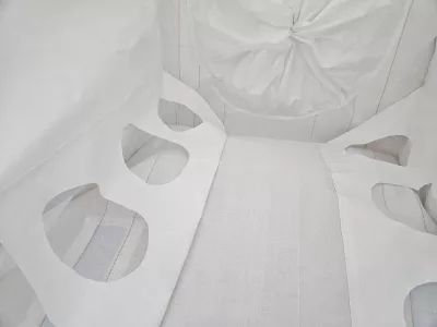 Food-Packing Baffle Container, 40 &times; 43 &times; 40 Inches — view 2