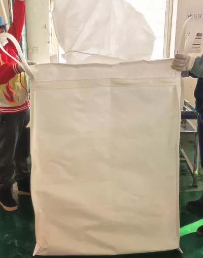 U-Panel Powder Bulk Bag with Side-Seam Loops and Spouts — view 2