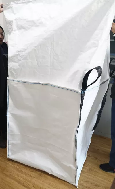 Skirt-Top U-Panel Construction Bag with Bottom Discharge — view 2
