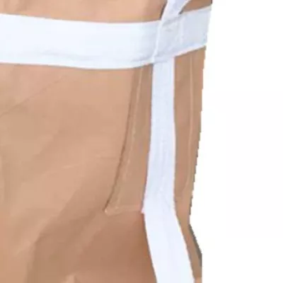 Beige Uncoated Tubular Cement Bag with Two Spout Fittings — view 5
