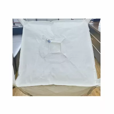 White Uncoated Polypropylene Coffee Packaging Bag with Sling Designation — view 2