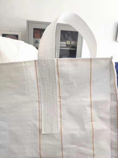 Laminated Baffle Bulk Bag with Cross-Corner Loops — view 5