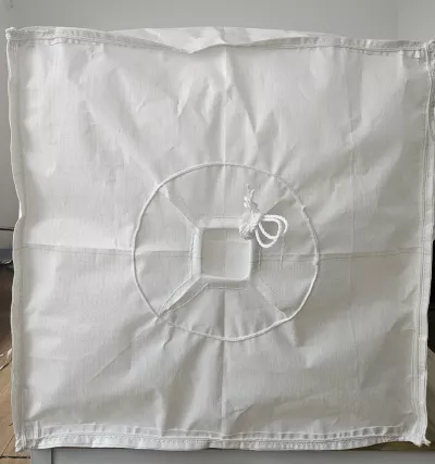 Coated U-Panel Bulk Bag 90 x 90 x 130 in White PP — view 6