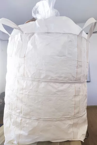 Tubular Cement Packing Bag with Side-Seam Loops — view 2