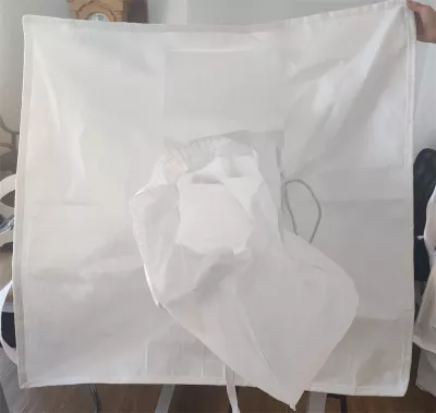 U-Panel Transport Bulk Bag with Cross-Corner Lifting Loops — view 5