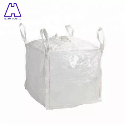 92x92x122 Coated U-Panel Bag with Paired Spouts — view 4