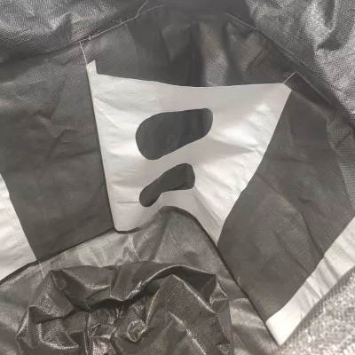Black Potato Bulk Bag with Cross-Corner Loops — view 6