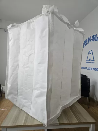 Coated Baffle FIBC 100 x 100 x 130 with Side-Seam Loops — view 2