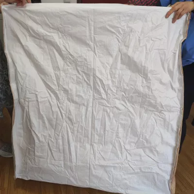 105x102x110 cm Beige Bulk Bag with Cross-Corner Loops — view 5