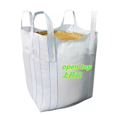 White Tubular Building Sand Bag 80 x 80 x 90 — view 5