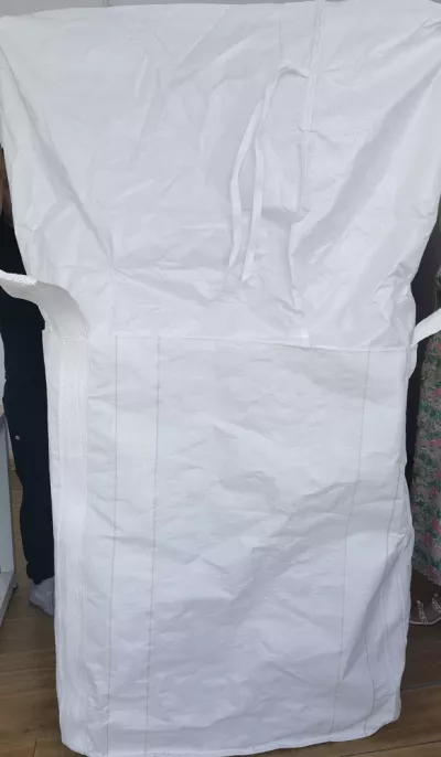 Skirt-Top U-Panel Bulk Bag with Flat Base and Side-Seam Loops — view 2