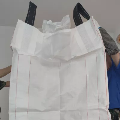 Industrial Spout-Top PP Bag, 37.5 &times; 37.5 &times; 76 — view 2