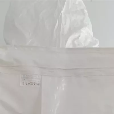 White PE-Lined U-Panel Bag 93.5 x 93.5 x 130 — view 3