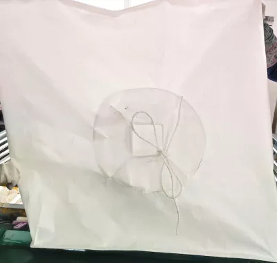 Side-Seam U-Panel Industrial Bag, 93 &times; 93 &times; 120 — view 2