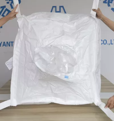 90x90x60 U-Panel Packing Bag in White Virgin PP — view 2