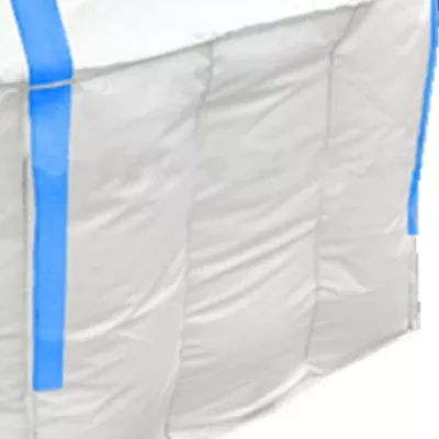 Uncoated Virgin PP Baffle Bag for Cement with Side-Seam Loops — view 3