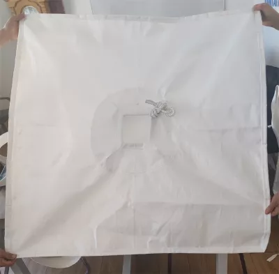 حاوية نقل U-panel منسوجة، 100 &times; 100 &times; 120 — view 3
