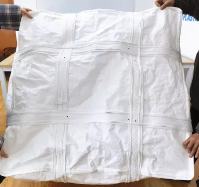 Fly Ash Packing Bag with Filler Cord, 95x95x110 — view 2