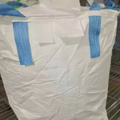Blue-Loop Industrial FIBC with Safety Stitching and Custom Printing — view 3