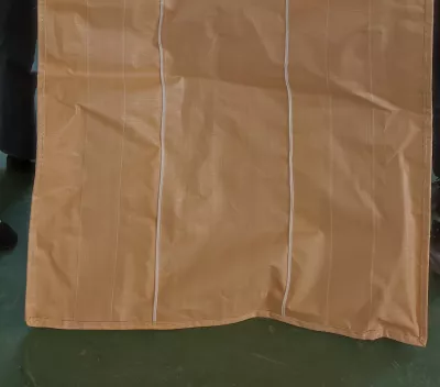 Beige Baffle FIBC with a 5:1 Safety Factor — view 4