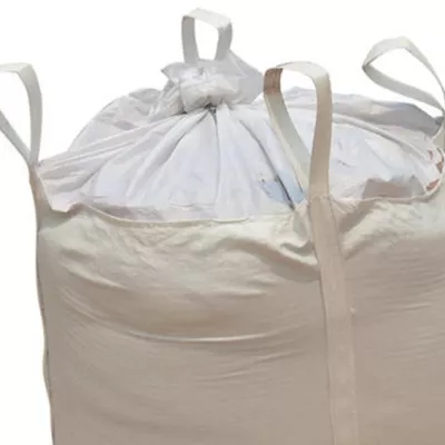 Skirt-Top U-Panel Cement Packing Bag with Flat Bottom — view 2