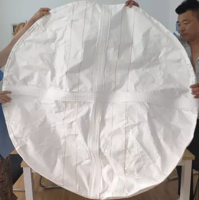 Kunststoffausgekleideter Schlauch-Zementsack 120 x 140 mit flachem Boden — view 6