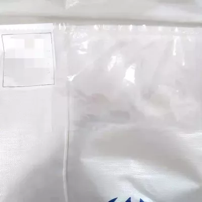 Coated Four-Panel Baffle Bulk Bag with Filling and Discharge Spouts — view 4