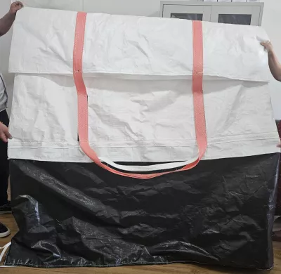 Conical-Bottom Tubular Potato Bag 120 x 150 — view 3